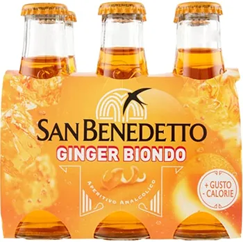 Limonáda San Benedetto Bitter Biondo 0,1l sklo
