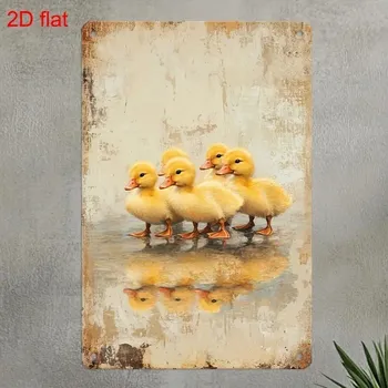 Plechová cedule BAF Plechová vintage cedule Káčata 30 x 20 cm