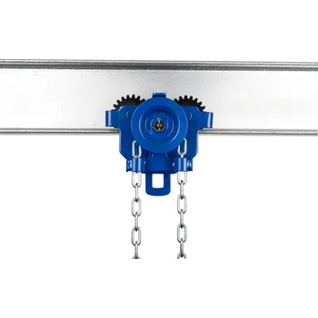 Stavební technika Pojezdová kočka s řetězovým navijákem PLANETA GTM 20, nosnost 20000 kg, šířka 136 - 203 mm