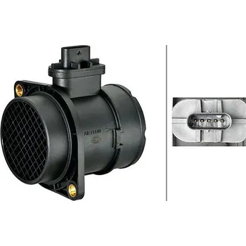 Autoelektrika Snímač množství protékajícího vzduchu HELLA 8ET 358 166-581