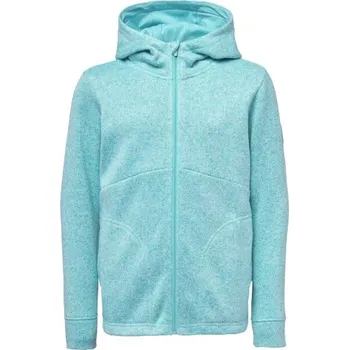 Chlapecké oblečení Dětská fleecová mikina svetrového vzhledu Lewro DERYN 164/170 Tyrkysová