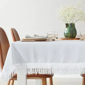 ubrus UBRUS JASPER 140X260 CM BÍLÝ