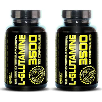 Aminokyselina 1+1 Zdarma: L-Glutamine od Best Nutrition - 250 kaps. + 250 kaps. - 250 kaps. + 250 kaps.