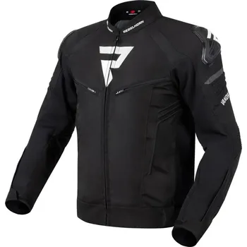 Moto bunda Bunda na motocykl Rebelhorn Vandal TJ černo-bílá 6XL