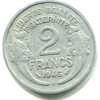 FRANCIE. 2 francs 1946/B.