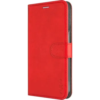 Pouzdro na mobilní telefon Pouzdro typu kniha FIXED Opus pro Apple iPhone 16 Pro, červené