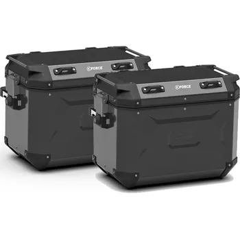 Zavazadlo na motocykl Kappa Sada bočních hliníkových kufrů 48/48l