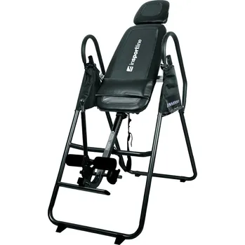 inSPORTline Autotrakční lehátko Inverso černá