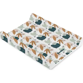 Přebalovací podložka SENSILLO MĚKKÝ PŘEBALOVACÍ PULT 70cm Vzor: ZAHRADNÍ LISTY