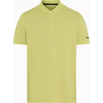 Pánské tričko PORSCHE DESIGN Men's Polo Shirt Polokošile tričko s límečkem a knoflíčky jemně žlutá (Sportovní polokošile s faktorem 30+ UV ochranou. Univerzální jako klasické polo triko. Rychleschnoucí a chladivé jako funkční košile.)