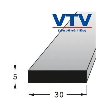 přechodová lišta Lišta dřevěná H 3005 BK 900mm