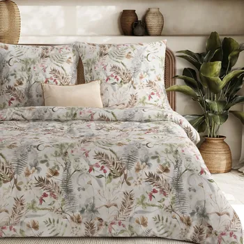 Povlečení SATÉNOVÉ POVLEČENÍ SPRING47 200X220 CM, 2 KS 70X80 CM LISTY