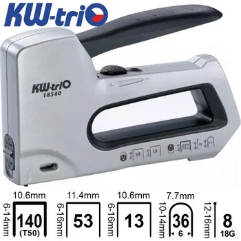 Sponkovačka Ruční sponkovačka KW 18540 Effortless, výkon 6-14 mm