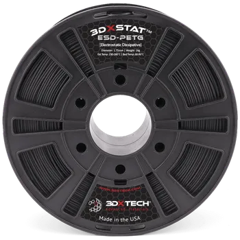 Filament 3DXSTAT ESD PETG filament antistatický černý 1,75 mm 3DXTECH 750 g