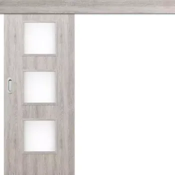 Interiérové dveře ERKADO Posuvné dveře na stěnu MENTON 1, 2, 3, 4