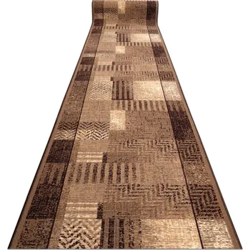 Koberec Associated Weavers Běhoun pogumovaný Essenza 17 hnědý Šíře: 67 cm