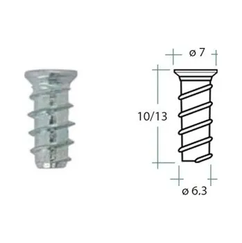 Vrut Eurosroub 6,3x13mm