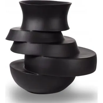 Váza Váza 33x31 cm pryskyřice/matná černá