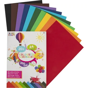 Barevný papír Grafix Barevný papír A4 300g/m2 - 20 listů