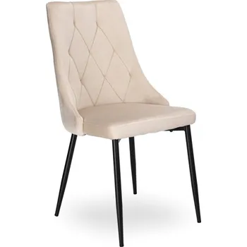 Jídelní židle Jídelní židle LINCOLN sametová, béžová