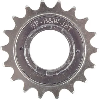 Řetěz na kolo kolečko volnoběžné 18z stříbrné