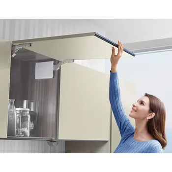 Dveřní kování Vyklopne kování TOP STAYS D extra silný - bílá, 2500-4500