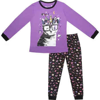 Chlapecké pyžamo Dívčí pyžamo - Wolf S2352B, fialová Barva: Fialová, Velikost: 134