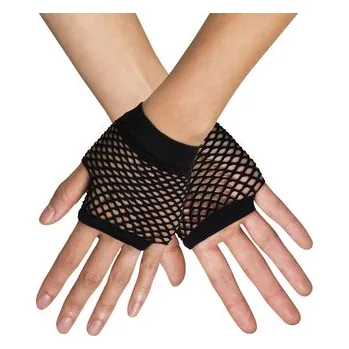 Rukavice Boland&nbsp;Rukavičky černé síťované krátké bez prstů
