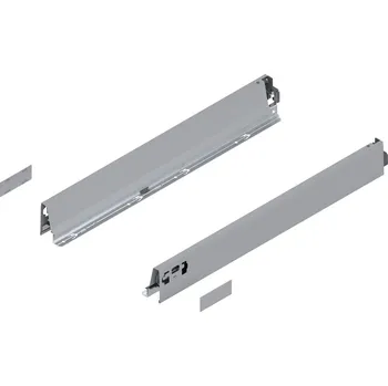 Nábytkové kování TANDEMBOX Antaro bočnice 69/550 ŠEDÁ L+P výška N - 378N5502SA WA