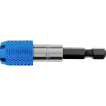 Bit Magnetický držák 60mm pro šestihrané šroubovací bity 1/4 modrý