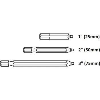 Vrut Bit Uniquadrex R-3/3 exdlou 75mm - HOBBY
