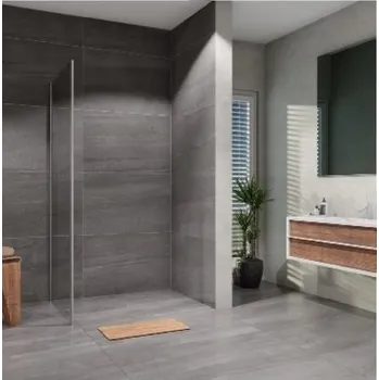 Lansanit Sprchová stěna Serra 900 mm, sklo čiré, profil chrom, LAN05012 | sleva 28% | cena za ks