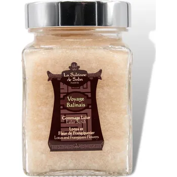 La Sultane de Saba Body Scrub Lotus and Frangipani Flower - Balinais Peeling Lulur Lotos a květy Plumérie 300 ml