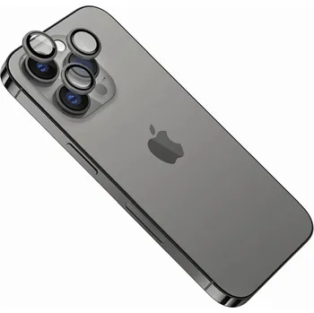 Ochranná skla čoček fotoaparátů FIXED Camera Glass pro Apple iPhone 14/14 Plus, space gray