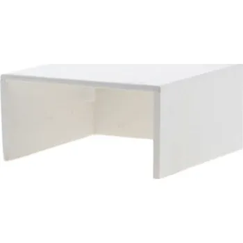 Držák kabelu MALPRO Kryt koncový 40x20 bílá