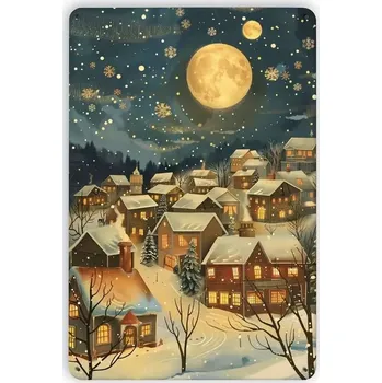 Plechová cedule BAF Plechová cedule Ladovská vesnička 30 x 20 cm