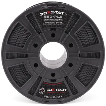 Filament 3DXSTAT ESD PLA filament antistatický černý 1,75 mm 3DXTECH 750 g