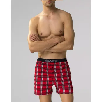 Boxerky Boxerky Atlantic 2GMB-007 A'2 S-2XL námořnická modř-červená S