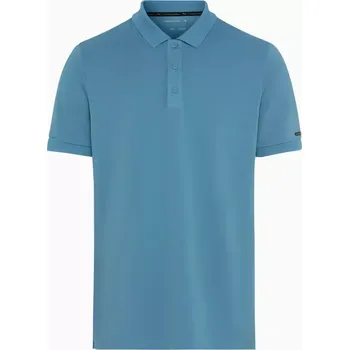 Pánské tričko PORSCHE DESIGN Men's Polo Shirt Polokošile tričko s límečkem a knoflíčky světle modrá (Sportovní polokošile s faktorem 30+ UV ochranou. Univerzální jako klasické polo triko. Rychleschnoucí a chladivé jako funkční košile.)