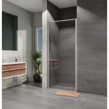 Sprchové dveře Lansanit Sprchové dveře Tadao 900 mm, sklo čiré, profil chrom, 1-křídlé, PD1-90 | cena za ks