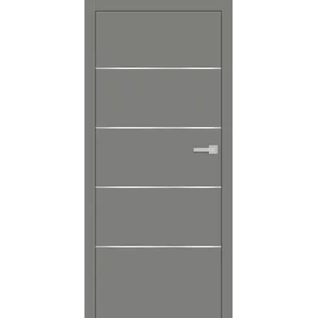 Interiérové dveře ERKADO Interiérové dveře Intersie Lux Nerez 107 - Výška 210 cm 210 cm