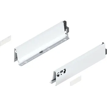 Nábytkové kování TANDEMBOX Antaro bočnice 84/350 BÍLÁ L+P výška M - 378M3502SA SW