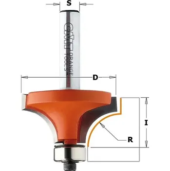 Příslušenství k frézce C93822211 C938 Zaoblovací fréza vydutá - R4,75 D22,2x12,7 S=8 HW