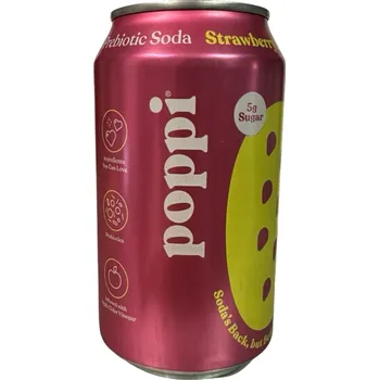Limonáda Poppi Strawberry Lemon 355ml