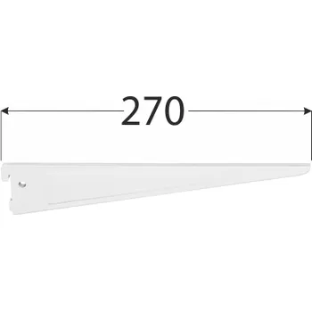 AWSD 270b systémová konzola dvojitá 270 mm bílá
