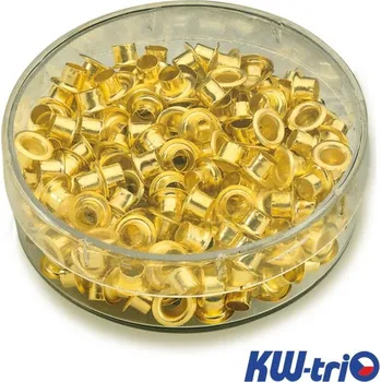 Kleště Očka pro nýtovací kleště KW, do 30 listů, 200ks - zlatá