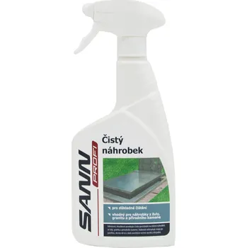 Odstraňovač skvrn Čistič SANN PROFI Čistý náhrobek 500ml