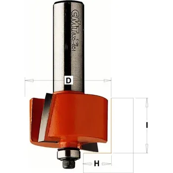 Příslušenství k frézce C93531711 C935 Falcovací fréza na polodrážku - H9,5 D31,7x12,7 S=8 HW