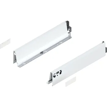 Nábytkové kování TANDEMBOX Antaro bočnice 84/400 BÍLÁ L+P výška M - 378M4002SA SW