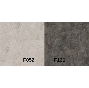 Kuchyňská pracovní deska Zadova deska- F052 ST75 / F121 ST87 - 4100*640*8mm